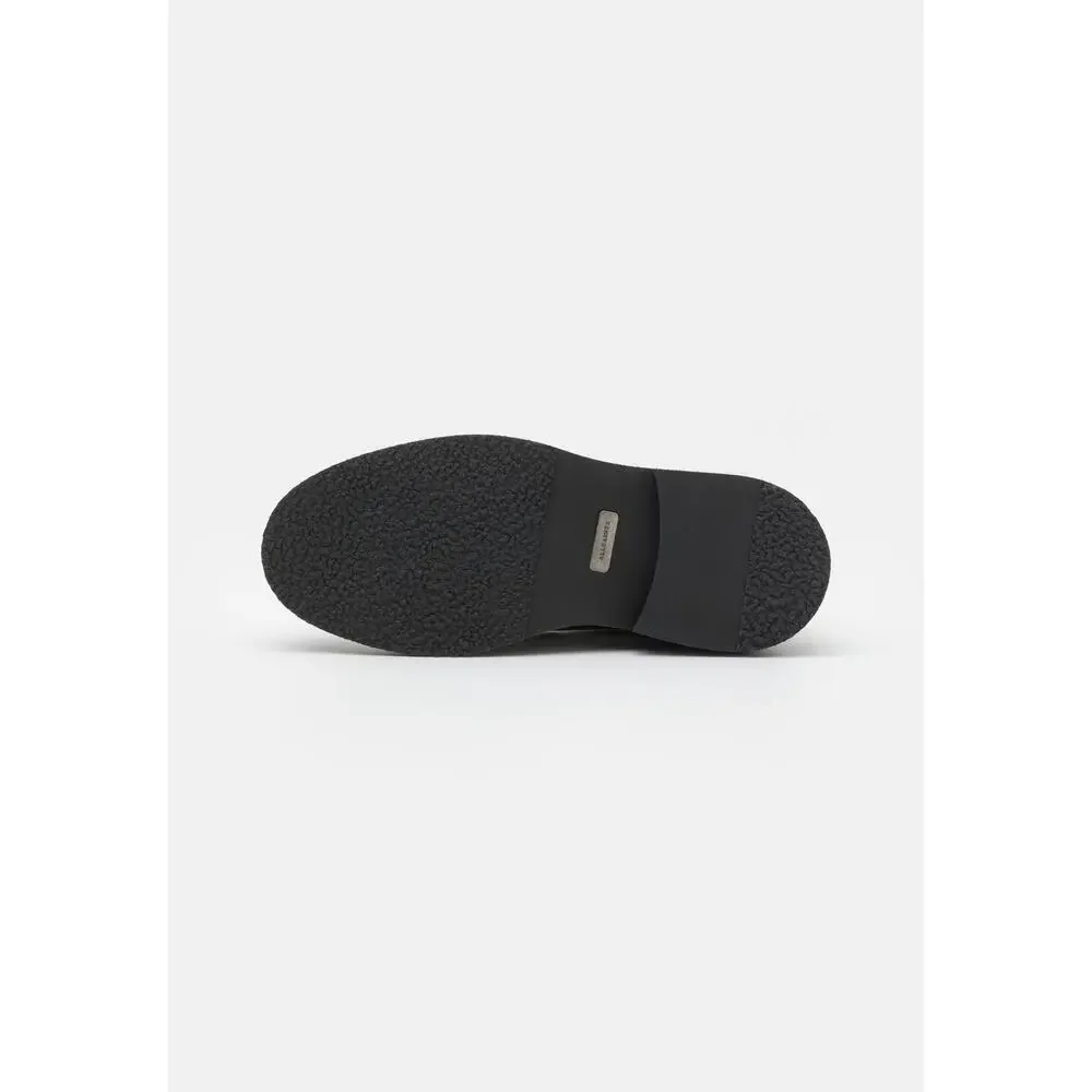 AllSaints ESCHER DERBY LOAFER - Lace-ups - gunmetal grey US 7/ EU 37